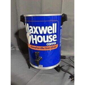 Vintage Maxwell House Coffee - 30 Cup Percolator West Bend - No Lid - Works